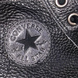 LEATHER CONVERSE ALL STAR HITOPS Size 10